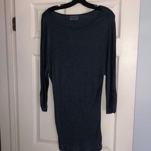 MICHAEL STARS BLUE SHIRT/DRESS Made in USA